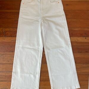 GAP Denim White Wide Leg